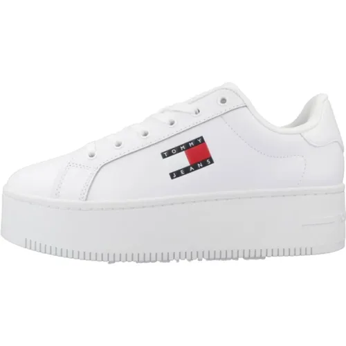 Flatform Sneakers für Frauen , Damen, Größe: 39 EU - Tommy Jeans - Modalova