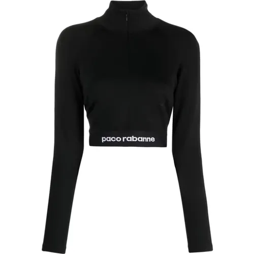 Top , female, Sizes: S, XS - Paco Rabanne - Modalova