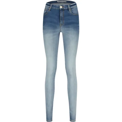 High Waist Super Skinny Jeans , Damen, Größe: W27 - Raizzed - Modalova