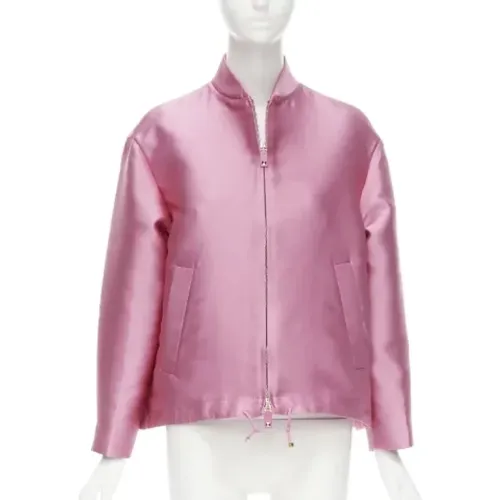 Pre-owned Polyester outerwear , female, Sizes: 2XS - Valentino Vintage - Modalova