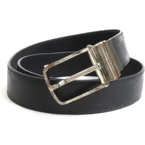 Pre-owned Leather belts , male, Sizes: ONE SIZE - Louis Vuitton Vintage - Modalova