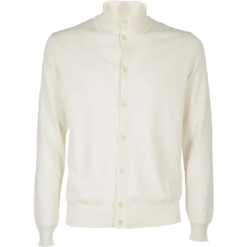 Cotton Crepe Jacket , male, Sizes: L, XL - Kangra - Modalova