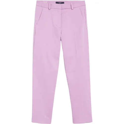 Stretch Satin Pants , female, Sizes: 2XS - Max Mara - Modalova