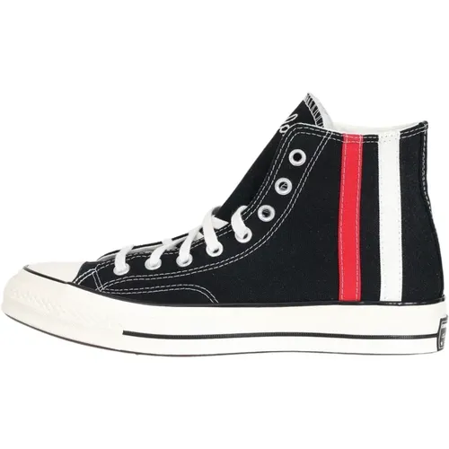 Schwarze Chuck 70 Archival Stripes Sneakers , Herren, Größe: 37 EU - Converse - Modalova
