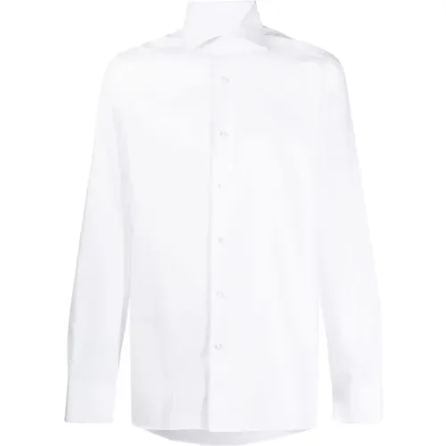 Cotton dress shirt , male, Sizes: 3XL, XL, L, 5XL, 2XL - Ermenegildo Zegna - Modalova
