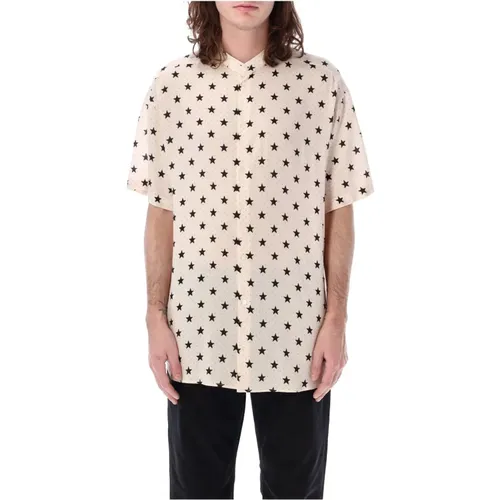 Star Bowling Shirt , male, Sizes: XL, M - Balmain - Modalova