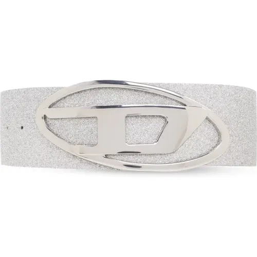 ‘Oval D Logo B-1Dr’ Gürtel , Damen, Größe: 75 CM - Diesel - Modalova