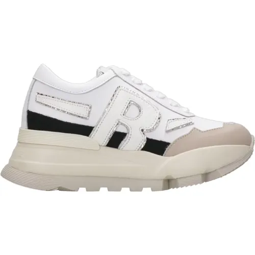 Sneakers with Platform Sole , female, Sizes: 6 UK, 3 UK, 5 UK, 8 UK, 4 UK - Rucoline - Modalova