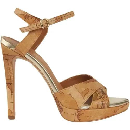 Geo Classic High Heel Sandal , female, Sizes: 4 UK, 6 UK, 3 UK - Alviero Martini 1a Classe - Modalova