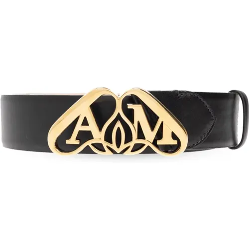 Leather Belt , female, Sizes: 85 CM, 75 CM, 90 CM, 80 CM - alexander mcqueen - Modalova