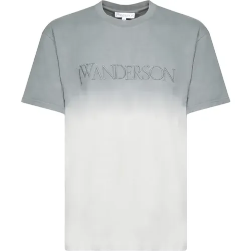 Graues T-Shirt mit Verlaufseffekt - JW Anderson - Modalova