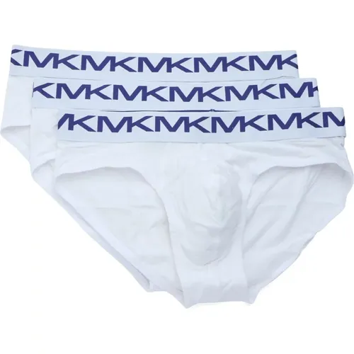 Er-Pack Stretch Factor Logo Print Briefs , Herren, Größe: S - Michael Kors - Modalova