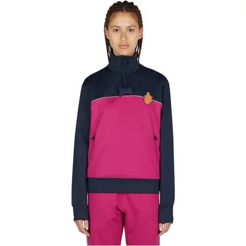 Non-Binary Colourblock Sweatshirt - Moncler - Modalova