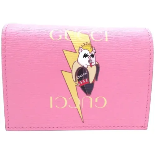 Pre-owned Leather wallets , female, Sizes: ONE SIZE - Gucci Vintage - Modalova