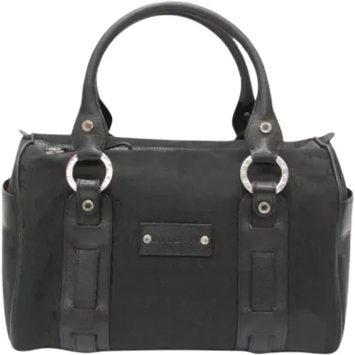 Pre-owned Canvas Handtaschen , Damen, Größe: ONE Size - Bvlgari Vintage - Modalova