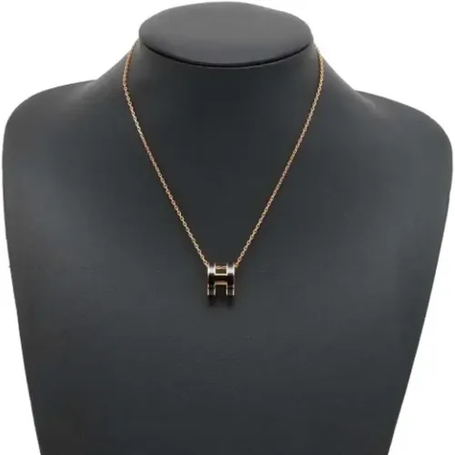 Pre-owned Metal necklaces , female, Sizes: ONE SIZE - Hermès Vintage - Modalova