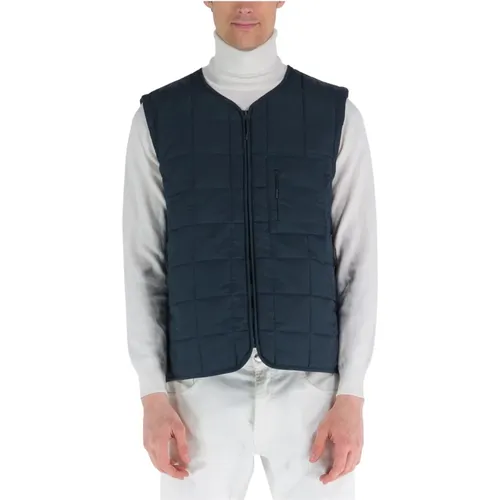 Quilted Vest for Men , male, Sizes: L/XL, XL/2XL, S/M - Rains - Modalova