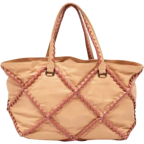 Pre-owned Leather totes , female, Sizes: ONE SIZE - Bottega Veneta Vintage - Modalova