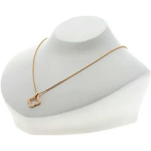 Pre-owned Rose Gold necklaces , female, Sizes: ONE SIZE - Van Cleef & Arpels Pre-owned - Modalova