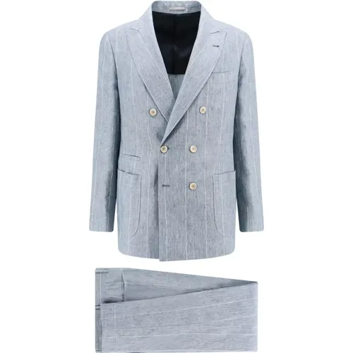 Suits , male, Sizes: M, L - BRUNELLO CUCINELLI - Modalova
