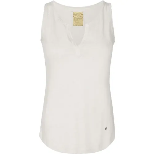 Tank Top Bluser Ecru , Damen, Größe: M - MOS MOSH - Modalova