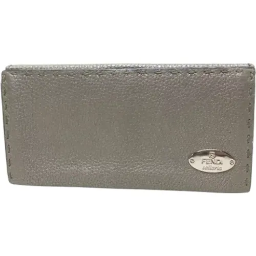 Pre-owned Leather wallets , female, Sizes: ONE SIZE - Fendi Vintage - Modalova