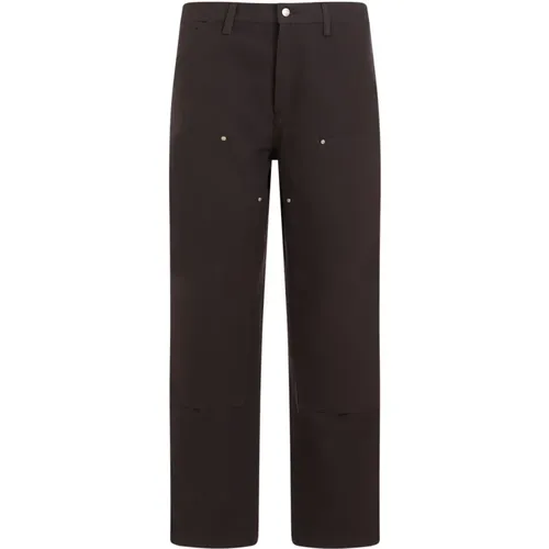 Cotton Pants Straight Leg , male, Sizes: W29 L32 - Carhartt WIP - Modalova