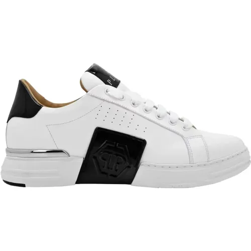 Weiße Phantom Kick$ Sneakers , Damen, Größe: 36 EU - Philipp Plein - Modalova