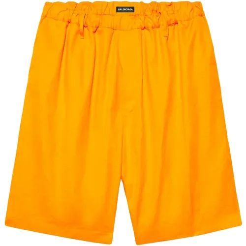 Cotton Shorts , male, Sizes: XS - Balenciaga - Modalova