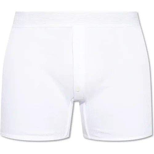 Ribbed Boxer Briefs , male, Sizes: XS, S, XL - Moschino - Modalova