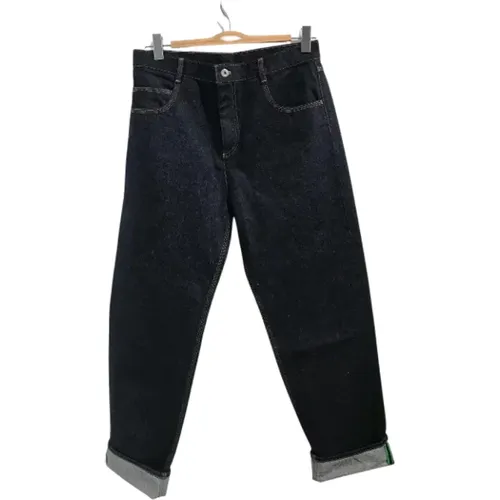 Pre-owned Cotton jeans , female, Sizes: XL - Bottega Veneta Vintage - Modalova