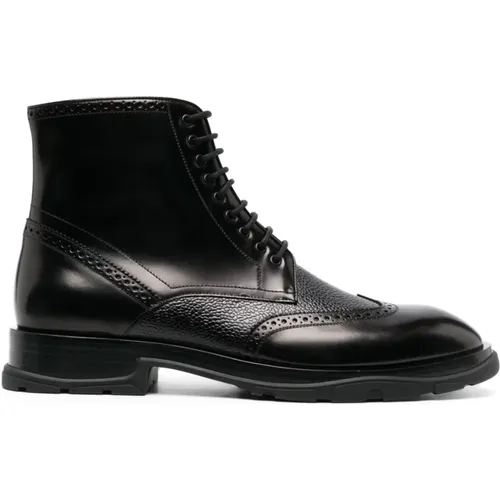 Boots , male, Sizes: 8 1/2 UK, 8 UK, 7 UK, 11 UK, 6 UK, 10 UK, 9 UK - alexander mcqueen - Modalova
