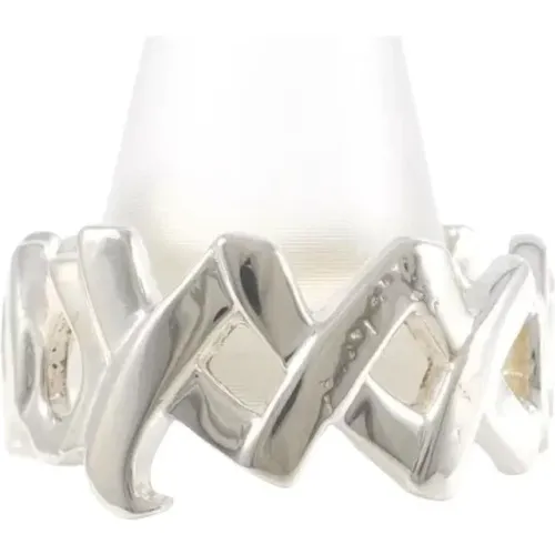 Pre-owned Silver rings , female, Sizes: ONE SIZE - Tiffany & Co. Pre-owned - Modalova