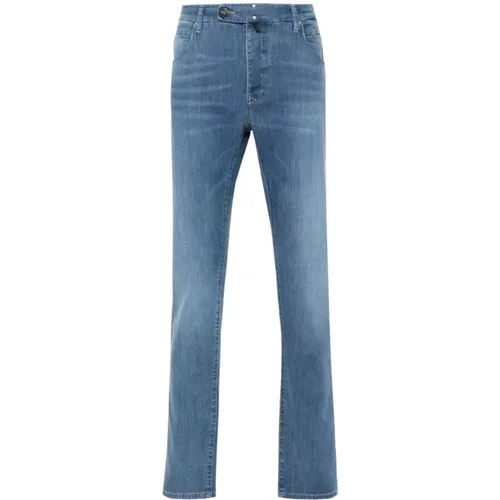 Blaue Division Blaue Jeans , Herren, Größe: W36 - Incotex - Modalova