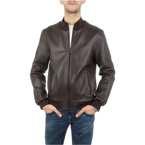 Leather Jacket , male, Sizes: 2XL, XL - The Jack Leathers - Modalova