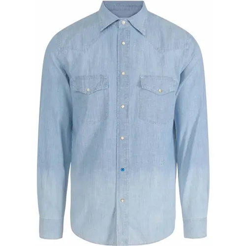 Denim Shirts , male, Sizes: M - Jacob Cohën - Modalova