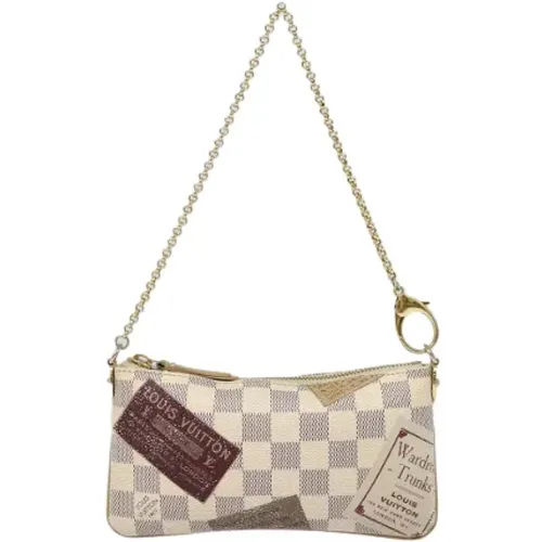 Pre-owned Canvas clutches , female, Sizes: ONE SIZE - Louis Vuitton Vintage - Modalova