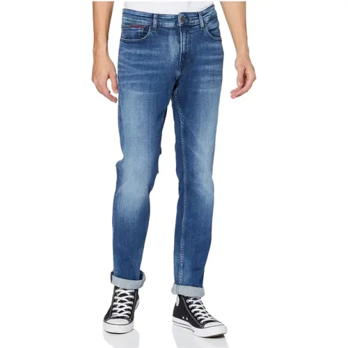 Slim Fit Jeans , Herren, Größe: W33 - Tommy Hilfiger - Modalova