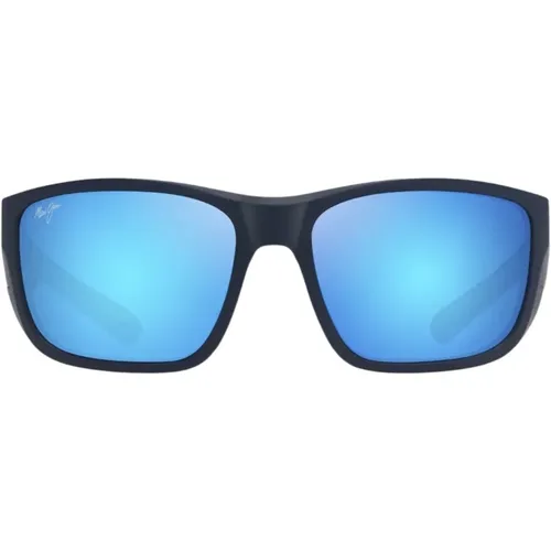 Amberjack Stg-Bh Sonnenbrille , unisex, Größe: 60 MM - Maui Jim - Modalova