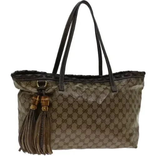 Pre-owned Canvas totes - Gucci Vintage - Modalova