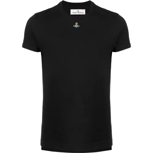 ORB Peru Cotton T Shirt , male, Sizes: M - Vivienne Westwood - Modalova