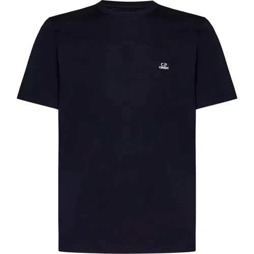 Ribbed Crewneck T-shirts and Polos , male, Sizes: L, M, S - C.P. Company - Modalova