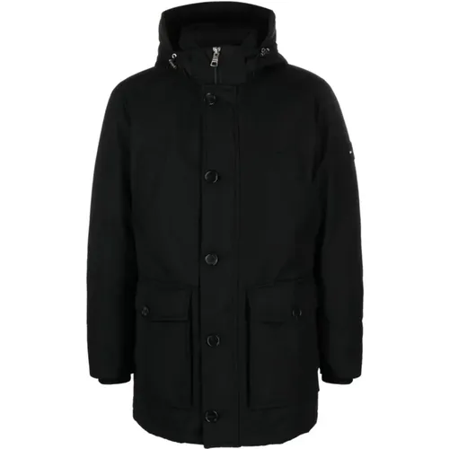 Rockie non fur down parka , male, Sizes: XL, M - Tommy Hilfiger - Modalova