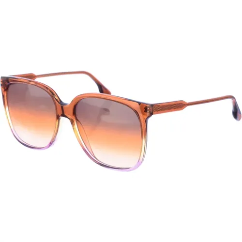 Ovale Acetat-Sonnenbrille mit UV-Schutz,Glasses - Victoria Beckham - Modalova