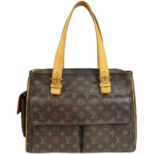 Pre-owned Canvas shoulder-bags , female, Sizes: ONE SIZE - Louis Vuitton Vintage - Modalova