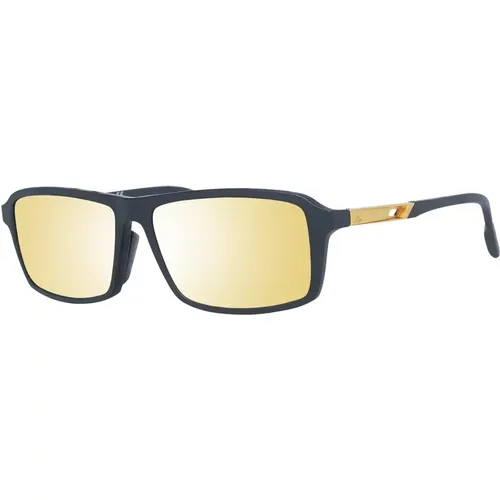 Schwarze Rechteckige Sonnenbrille mit Verspiegelten Gläsern - Adidas - Modalova