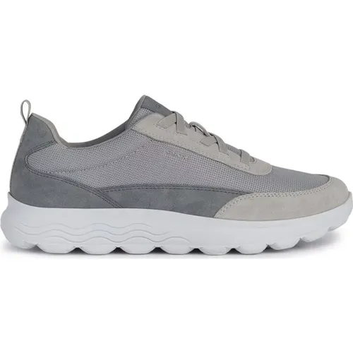 Light Grey Sneakers for Men , male, Sizes: 8 UK, 9 UK, 10 UK - Geox - Modalova