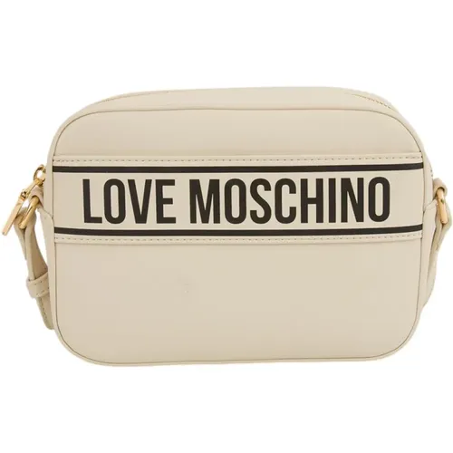 Ivory Tasche , Damen, Größe: ONE Size - Love Moschino - Modalova