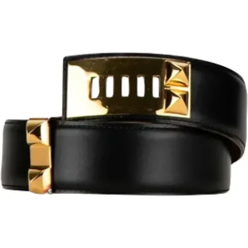 Pre-owned Leather belts , female, Sizes: ONE SIZE - Hermès Vintage - Modalova