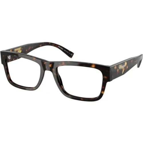 Sophisticated Men`s PR 15Yv Glasses , male, Sizes: 54 MM - Prada - Modalova